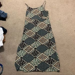 Cider patchwork dress